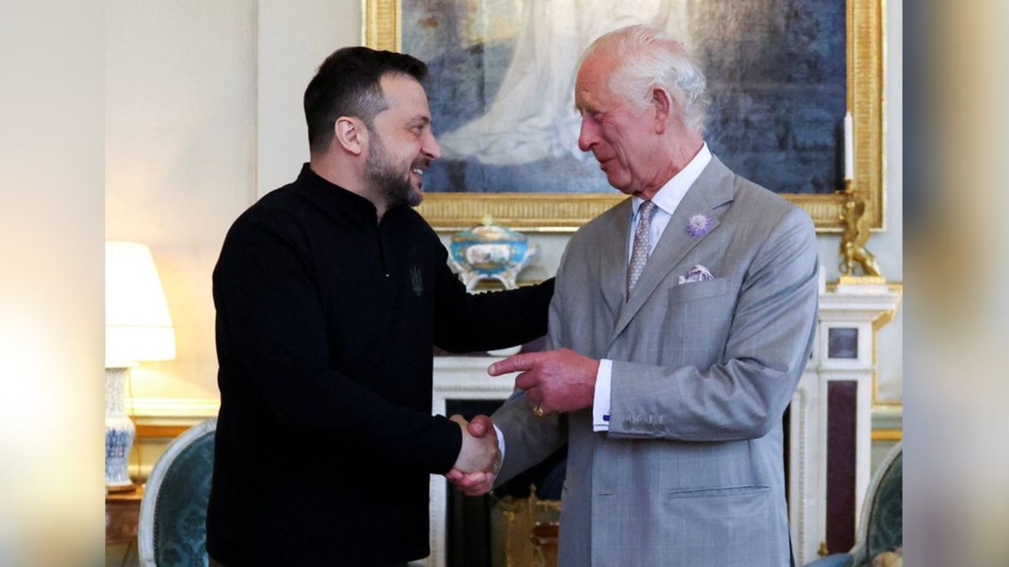 König Charles und Wolodymyr Selenskyj: Neues Treffen auf Sch