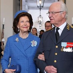 Königin Silvia und König Carl Gustaf läuten die Feierlichkeiten zu ihrem Hochzeitstag bereits am 13. Juni ein.