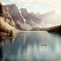 Kanada: Moraine Lake bei Banff