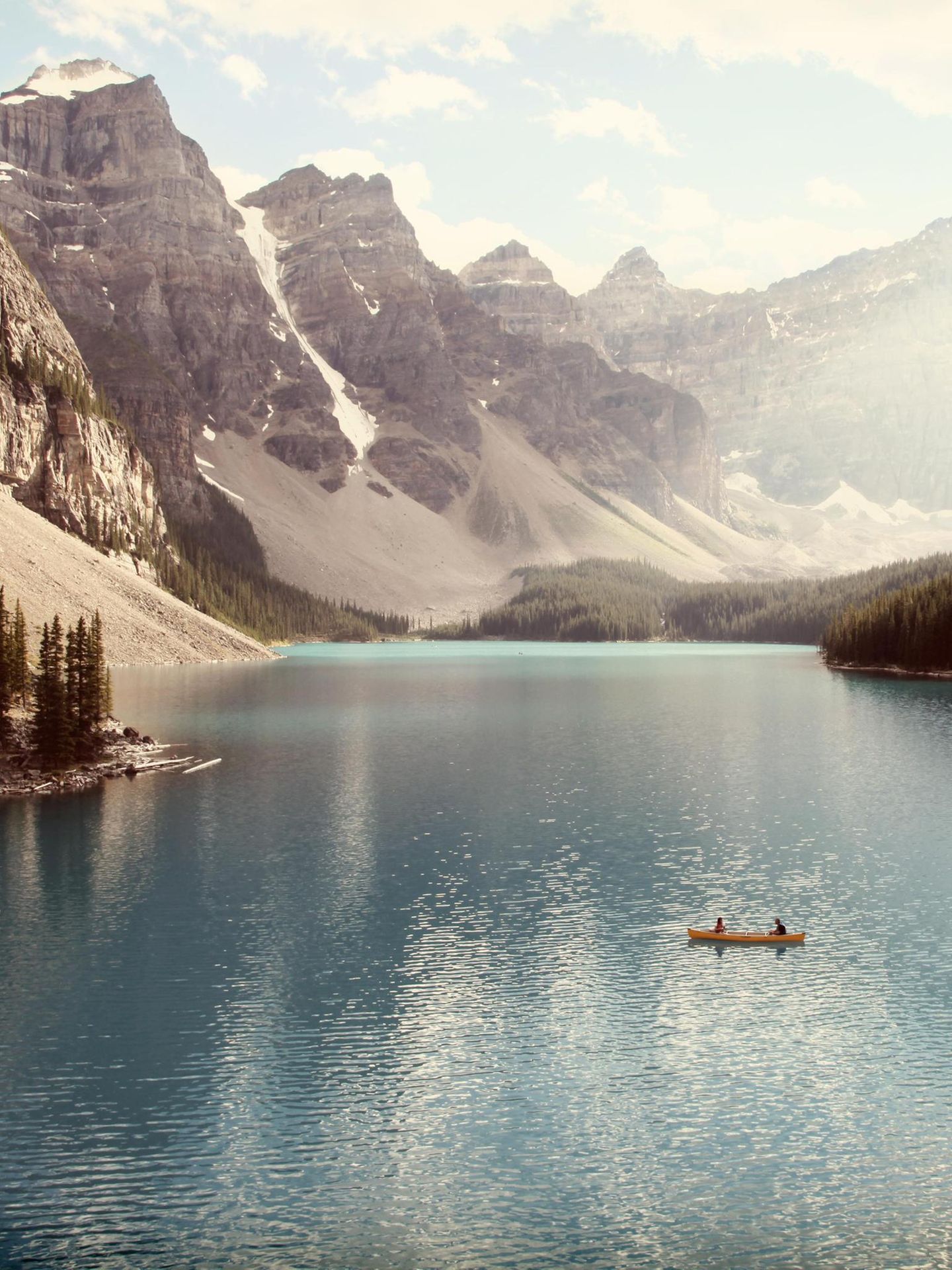 Kanada: Moraine Lake bei Banff