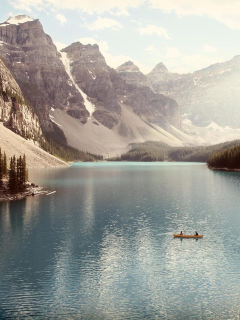 Kanada: Moraine Lake bei Banff