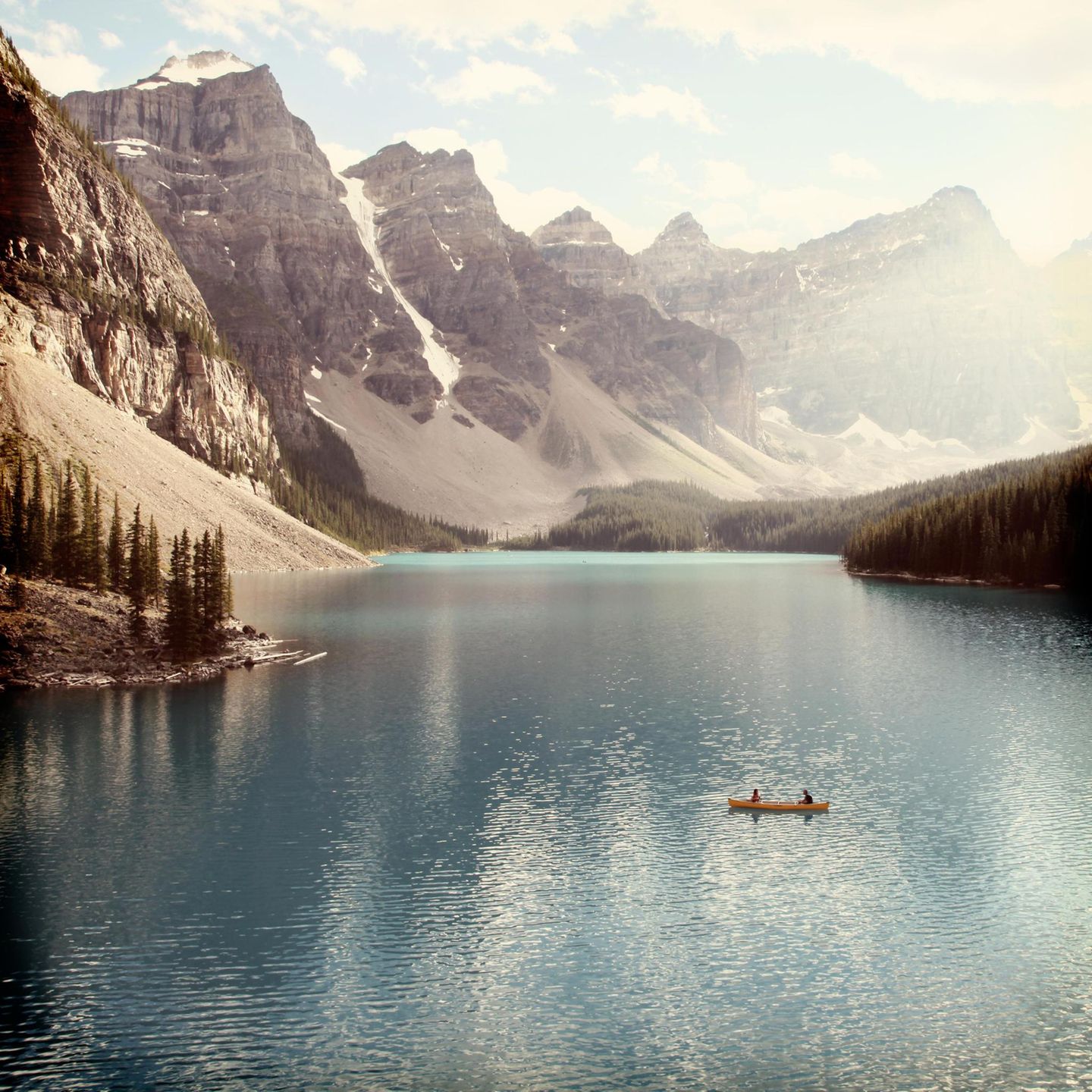 Kanada: Moraine Lake bei Banff