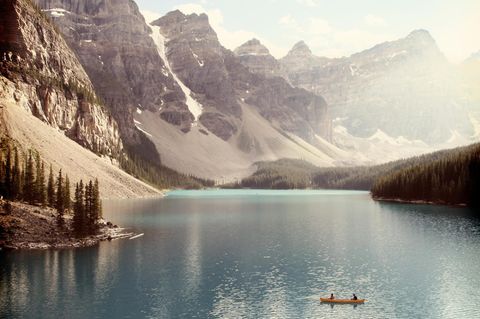 Kanada: Moraine Lake bei Banff