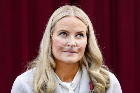 Mette-Marit: Die Kronprinzessin mit Sauerstoffgerät