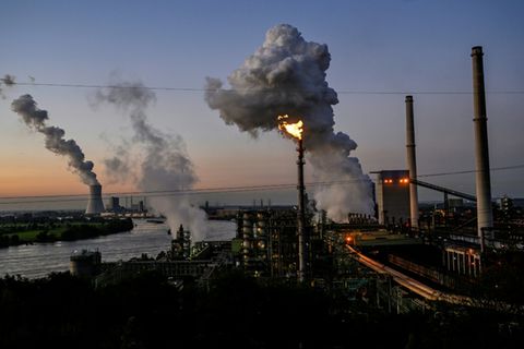 Industrieanlagen in Duisburg