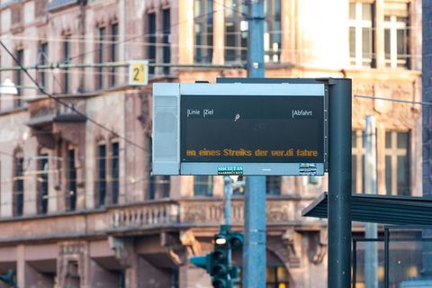 Die Gewerkschaft Verdi ruft ihre Mitglieder bei der Saarbahn und Saarbahn Netz zu einem ganztägigen Warnstreik auf. (Symbolbild)