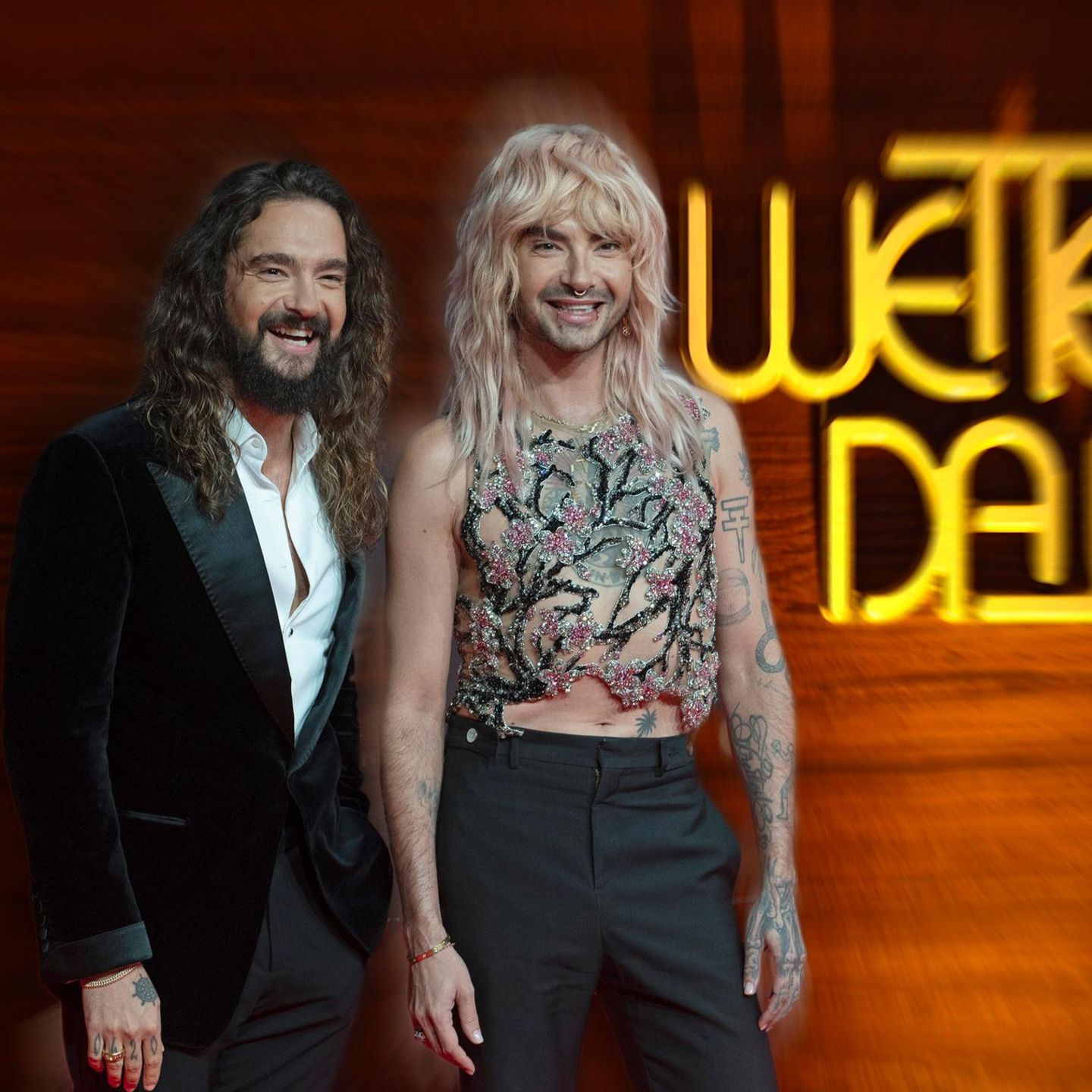 Bill und Tom Kaulitz treten bei „Wetten, dass..?“ im ZDF die Nachfolge von Thomas Gottschalk an