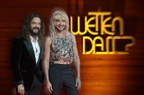 Bill und Tom Kaulitz treten bei „Wetten, dass..?“ im ZDF die Nachfolge von Thomas Gottschalk an