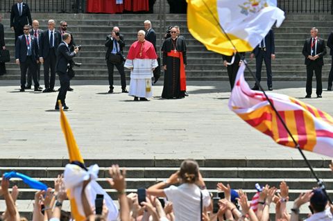 Leo XIV. in Barcelona