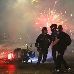 Szenen wie diese in Paris sollen sich auch in Clermont-Ferrand abgespielt haben