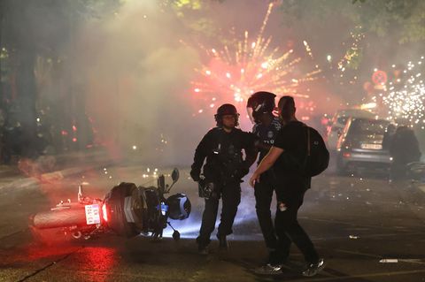 Szenen wie diese in Paris sollen sich auch in Clermont-Ferrand abgespielt haben