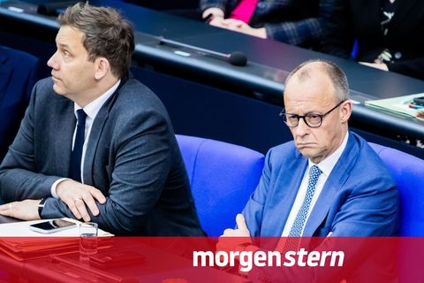 Diätenerhöhung: Friedrich Merz und Lars Klingbeil