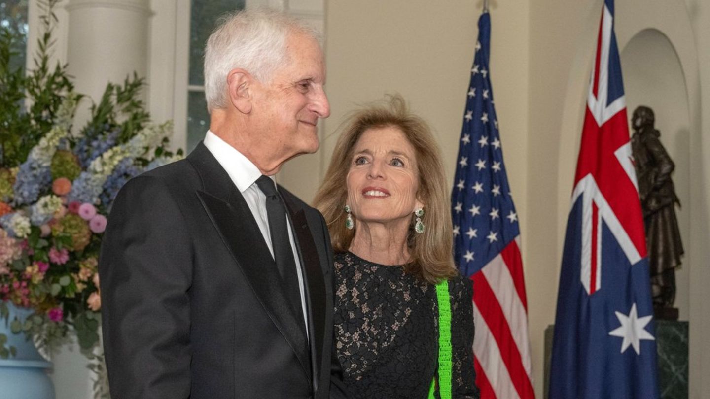 Caroline Kennedy und Ed Schlossberg: Sie springen als Eltern für ihre Enkel ein