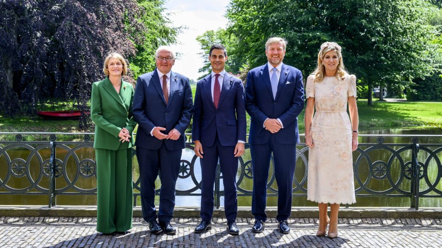 Staatsbesuch von Steinmeier: Elegante Looks beim Regierungsessen