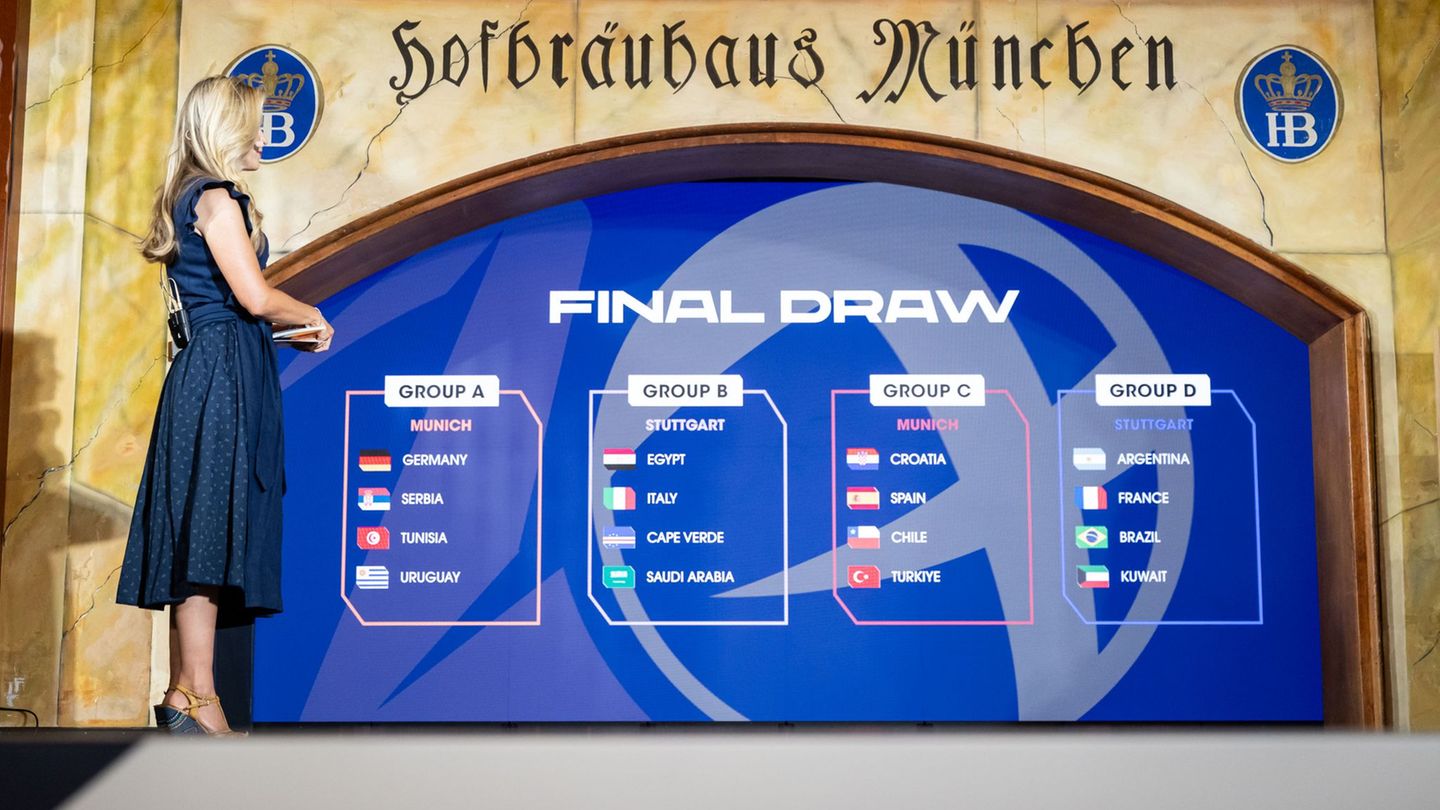 Serbien, Tunesien, Uruguay: Reizvolle deutsche Vorrunde bei Heim-WM: „Sehr zufrieden“