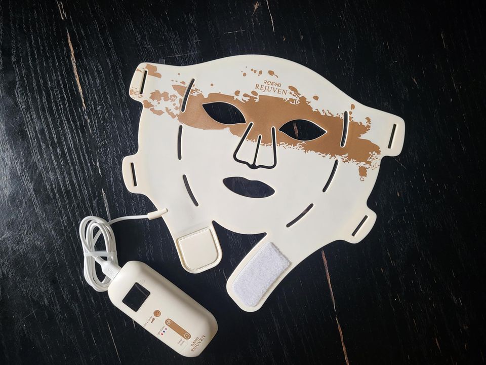 LED gesichtsmaske test renpho