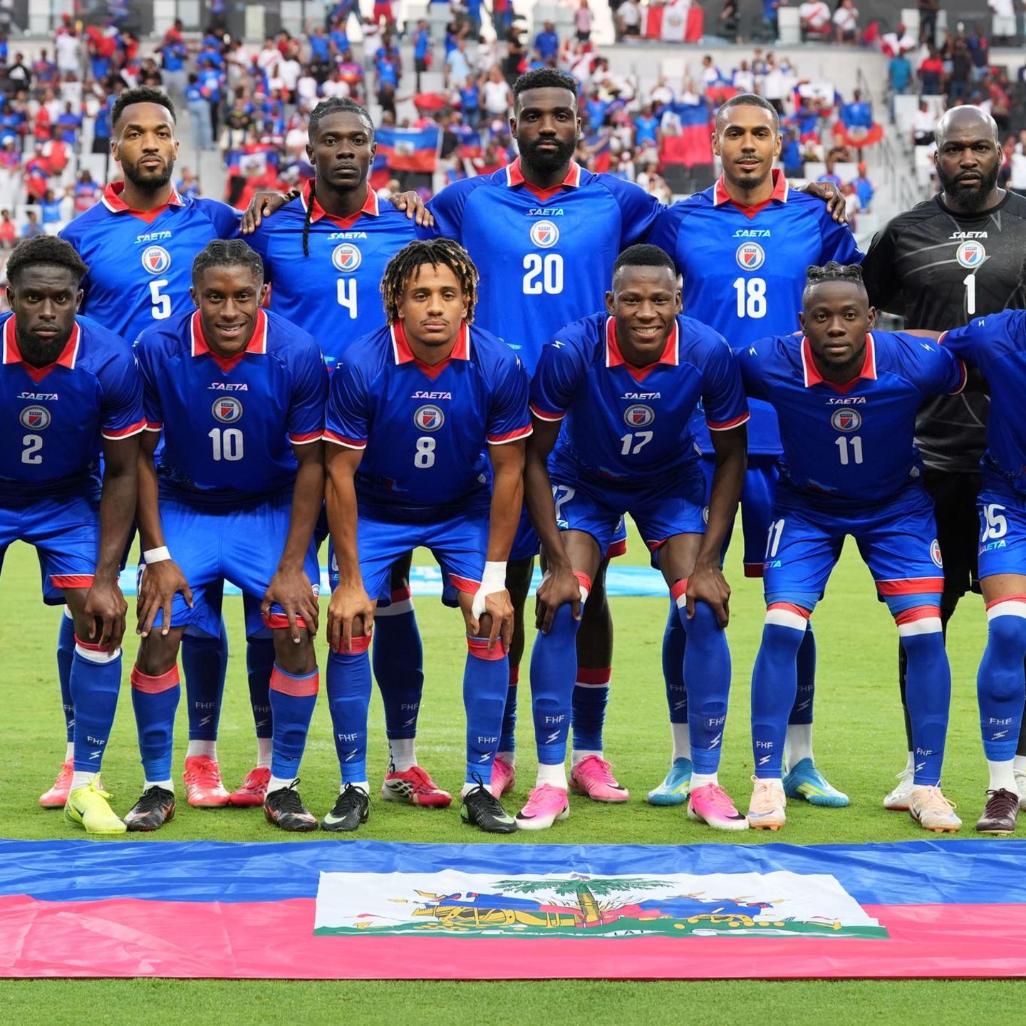 Die haitianische Nationalmannschaft vor der WM 2026