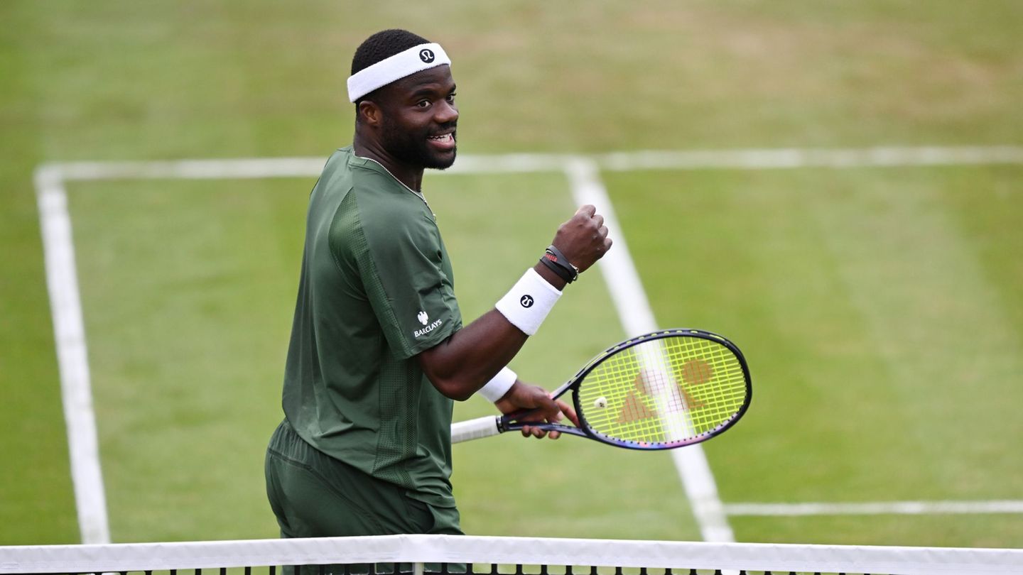 ATP-Turnier: Tiafoe erreicht Tennis-Viertelfinale in Stuttgart