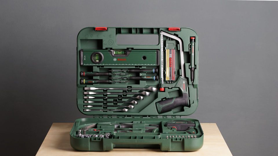 Werkzeugkoffer Test: Bosch Werkzeug-Set, 64-tlg.