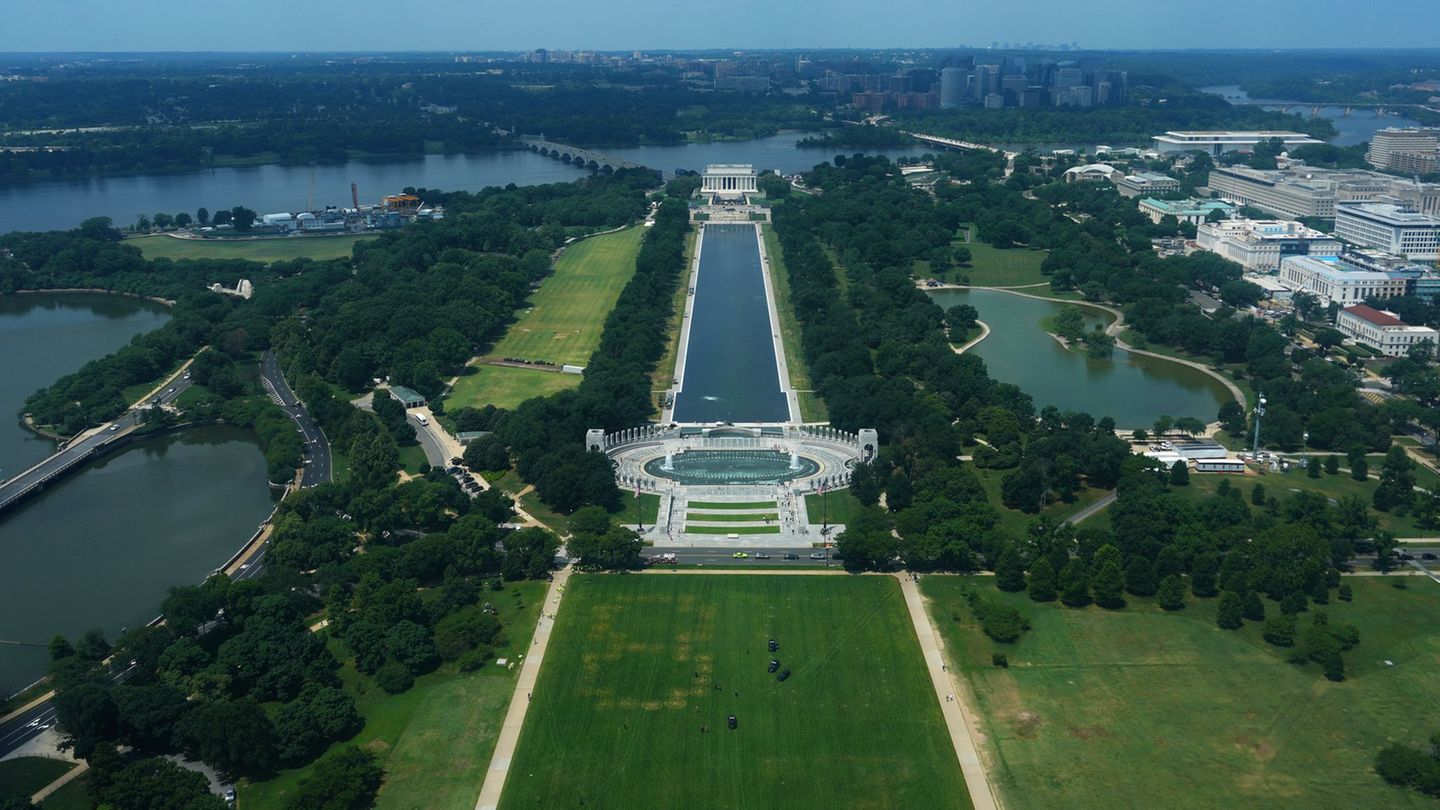 Ermittlungen: Polizei in Washington untersucht „86 47“-Zeichen im Rasen