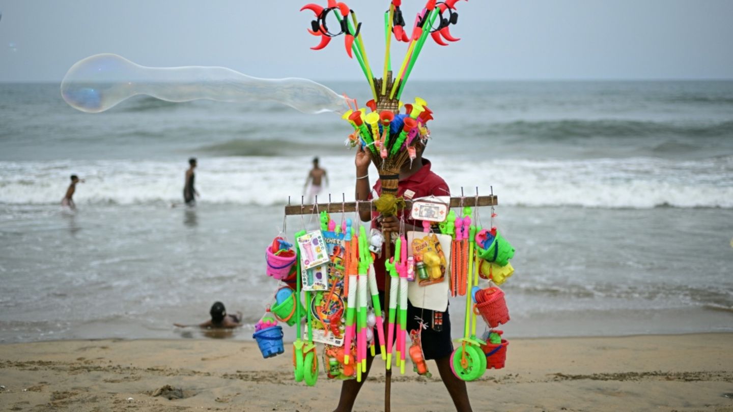 Strandverkäufer
