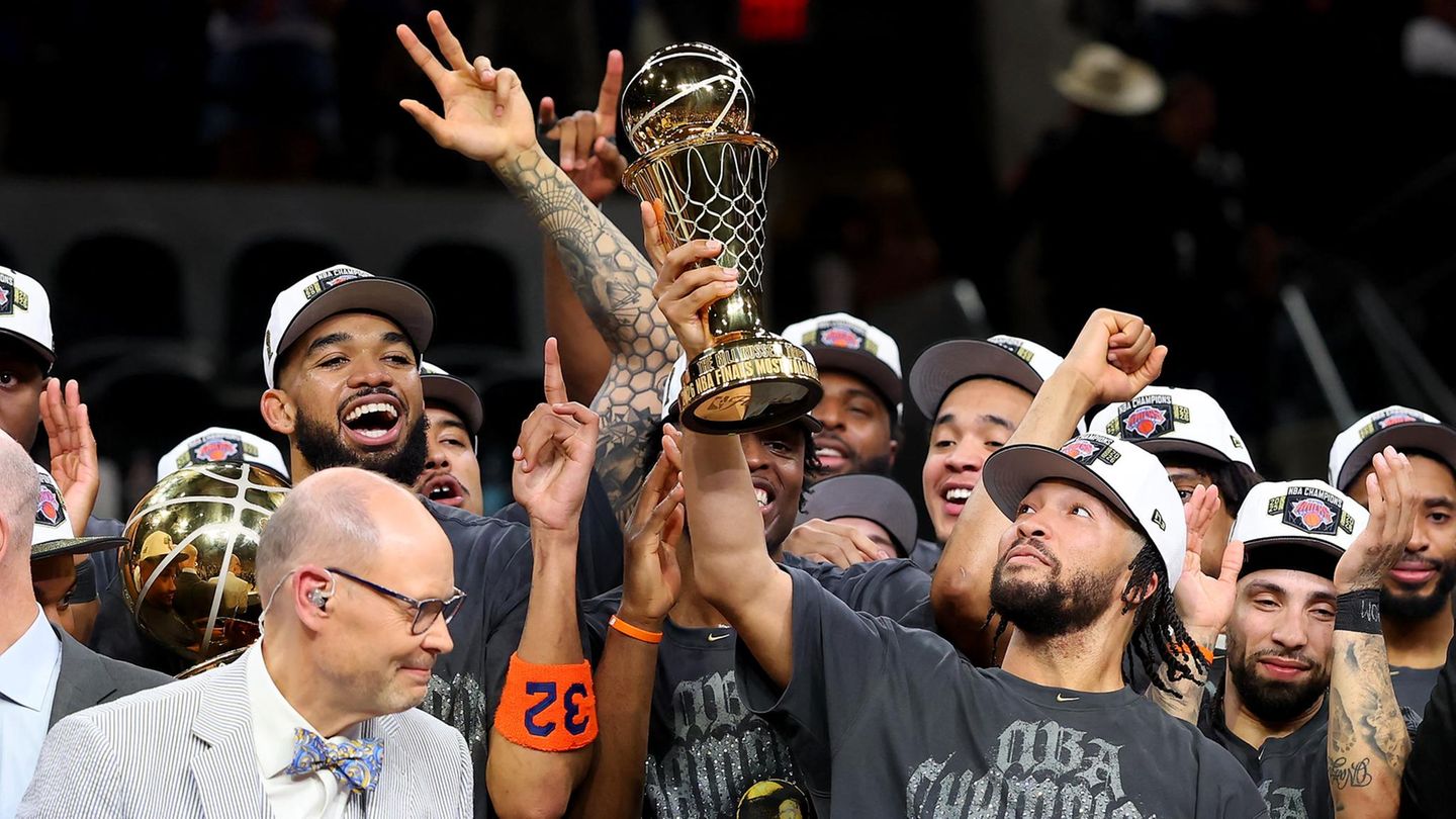 US-Basketball: „Alles wovon wir geträumt haben“: New York Knicks gewinnen NBA-Titel