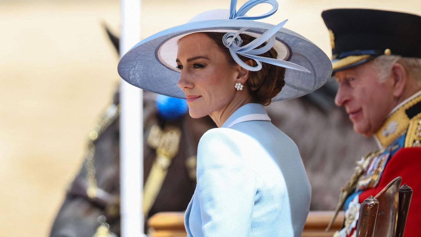 Britisches Königshaus: In diesen Outfits glänzte Prinzessin Kate bei den „Trooping the Colour“-Paraden