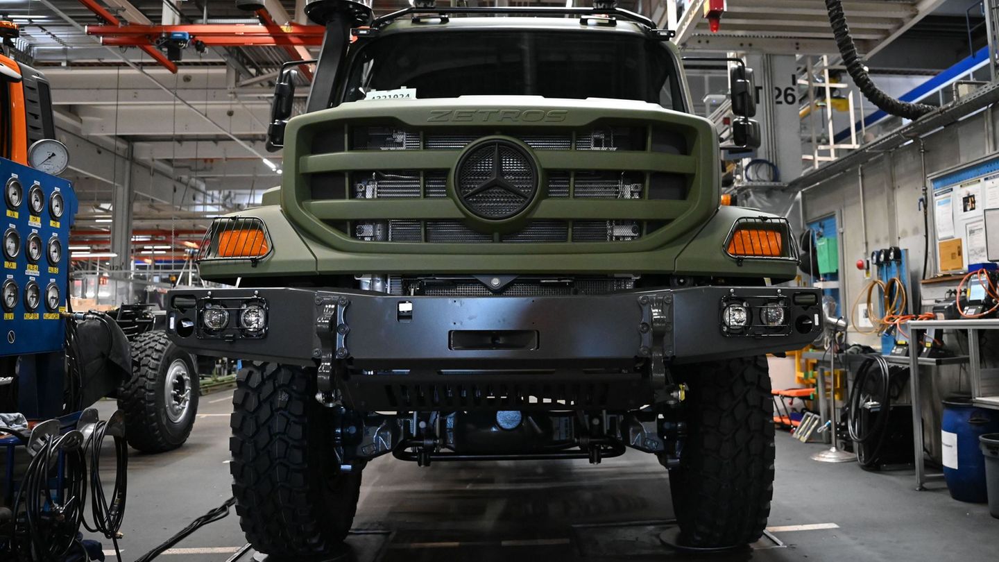 Verteidigungsindustrie: Daimler Truck setzt auf Militärgeschäft für neues Wachstum