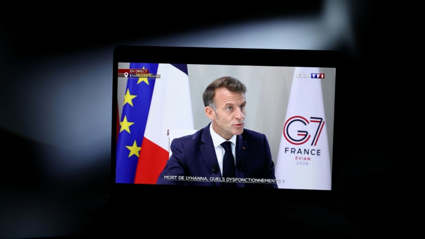 Macron reagiert verärgert auf Trumps Zolldrohung vor G7-Gipfel