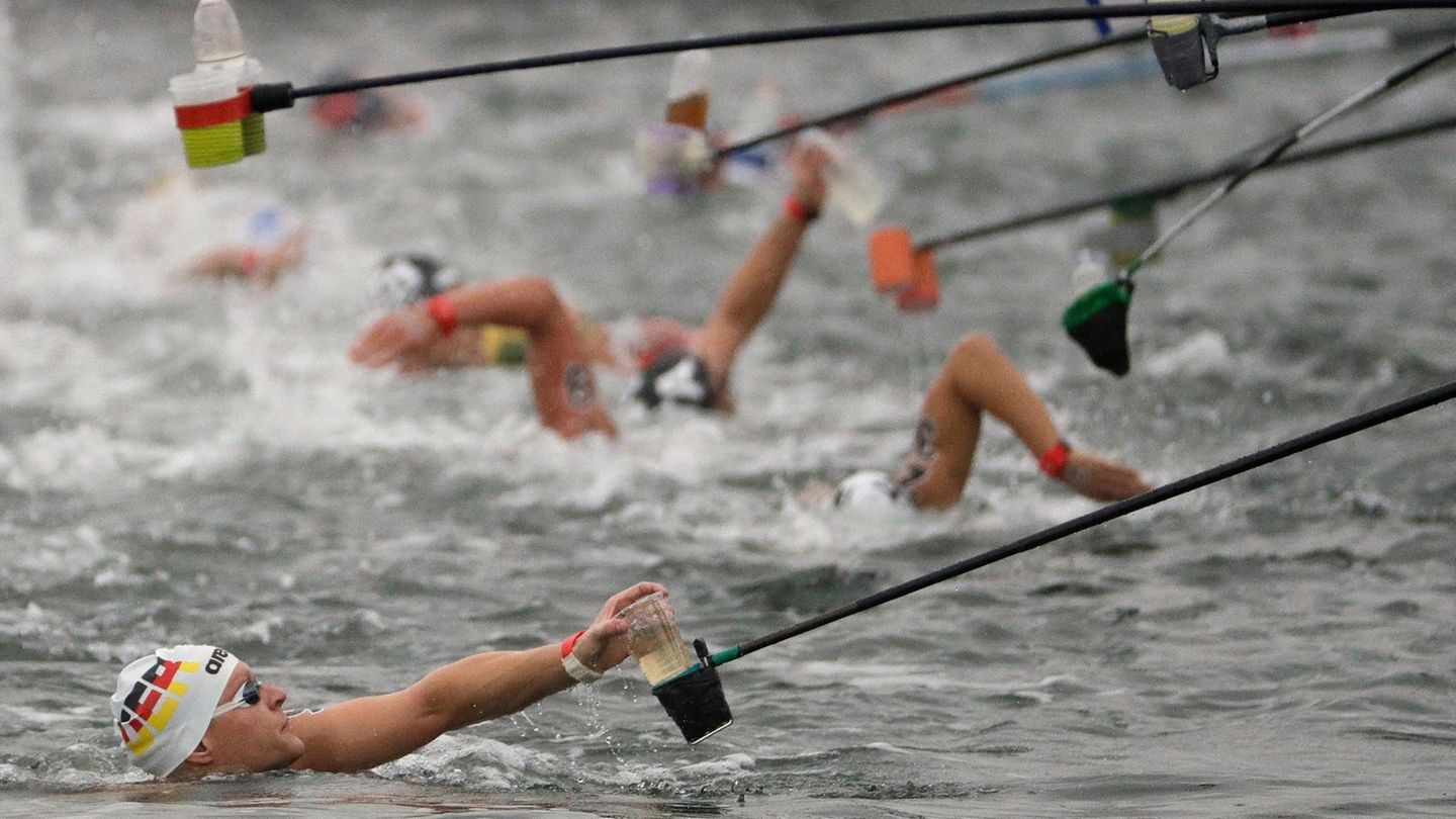 Schwimm-Wettbewerb: Saarländer schwimmt in Rekordzeit um Manhattan