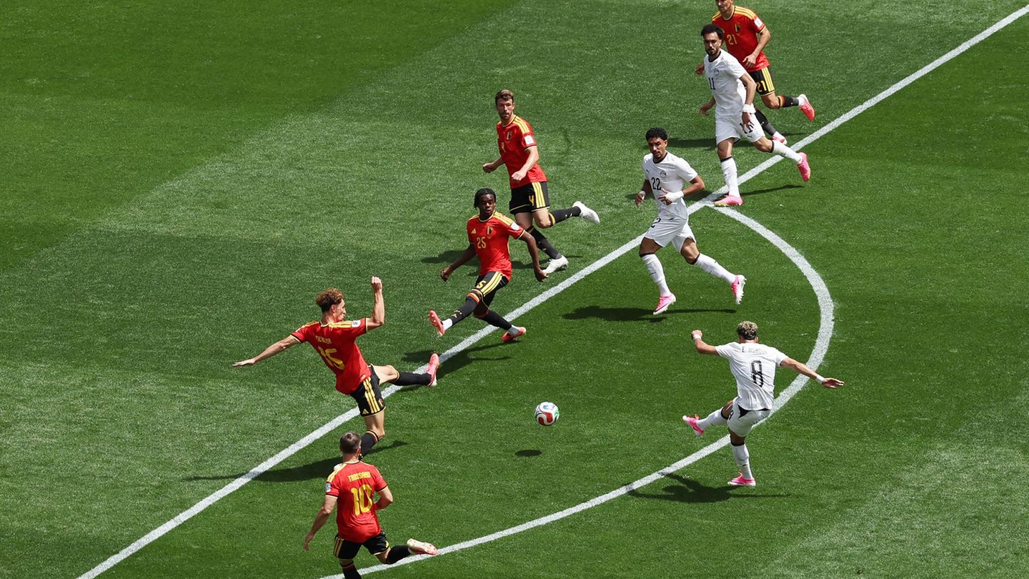 Fußball: Dank Torwart Courtois: Belgien rettet Punkt gegen Ägypten