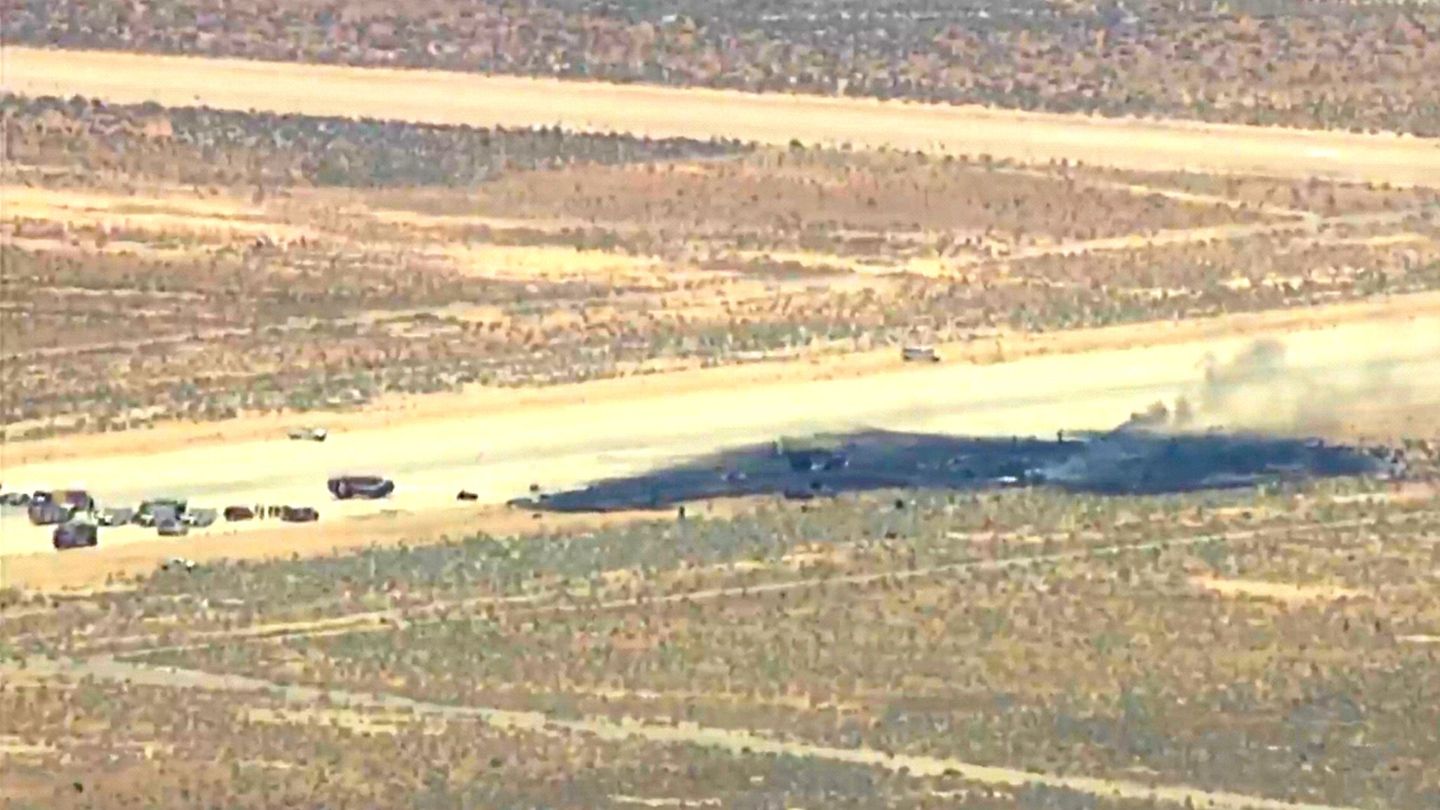 US-Militärstützpunkt: Acht Tote bei Absturz von B-52-Bomber in den USA