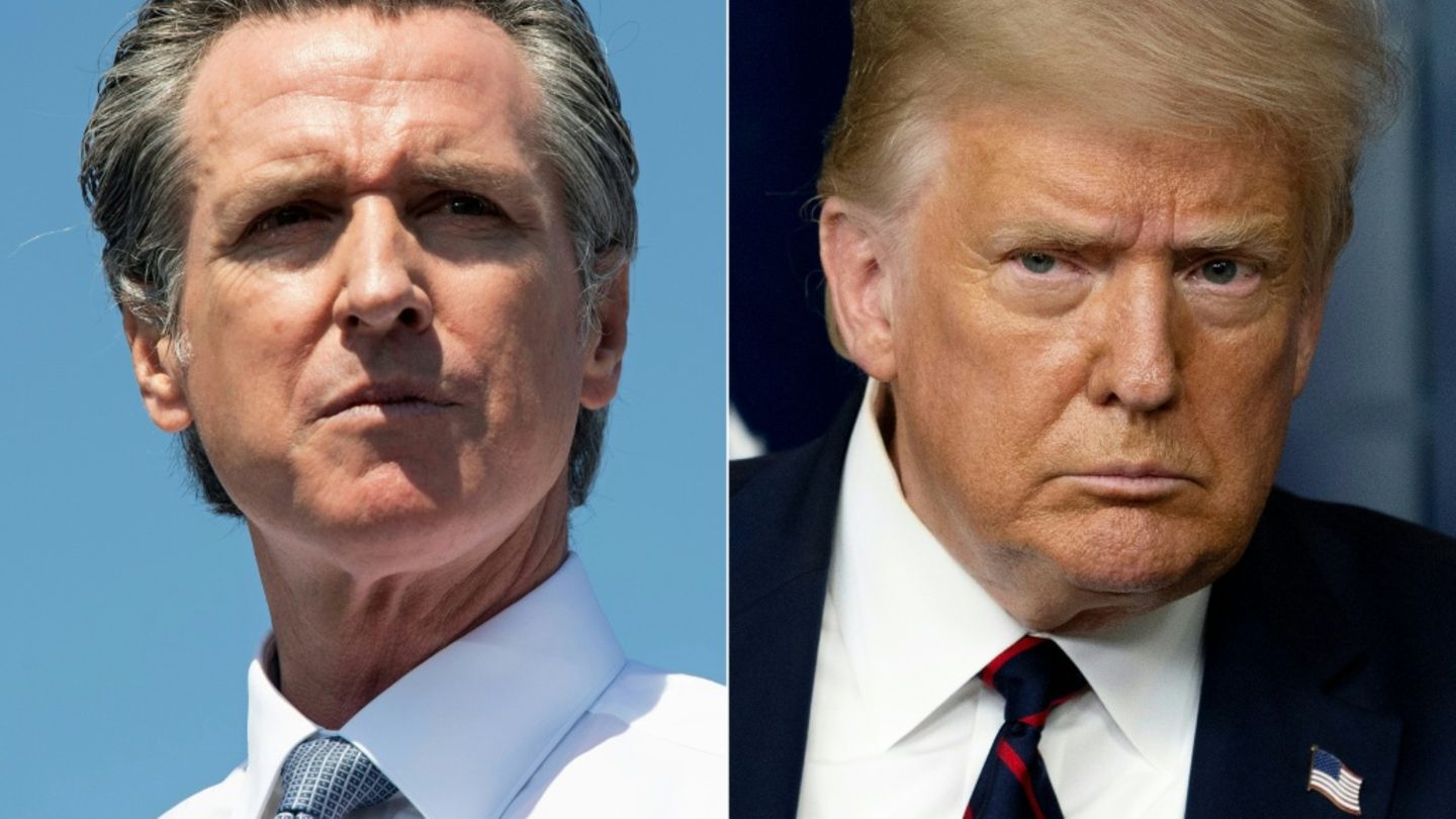 Kaliforniens Gouverneur Newsom wirft Trump Rachefeldzug gegen ihn vor
