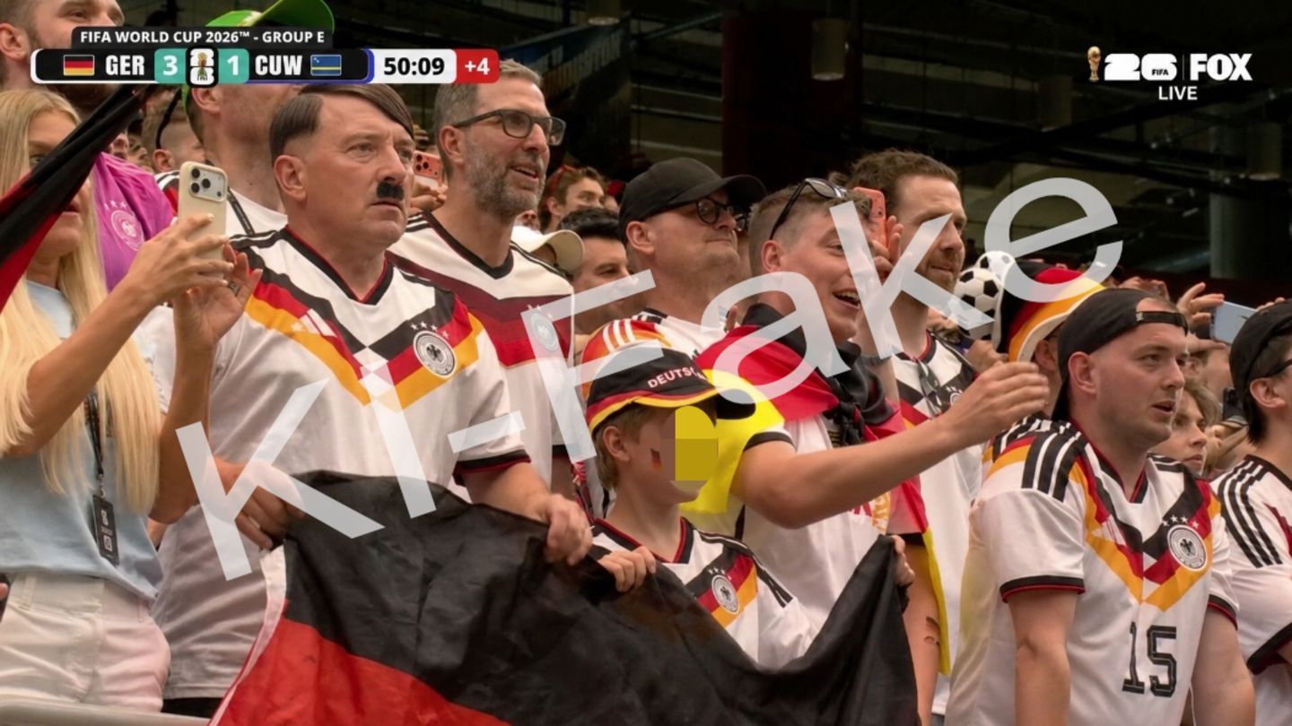 Newsblog zur Fußball-WM: Für Hitler-KI-Bild missbraucht: Betroffener Fan fassungslos