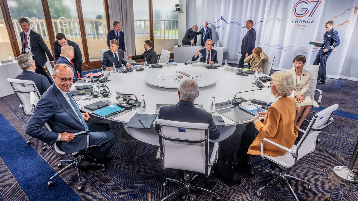Gipfel am Genfersee: G7 will Druck auf Russland erhöhen