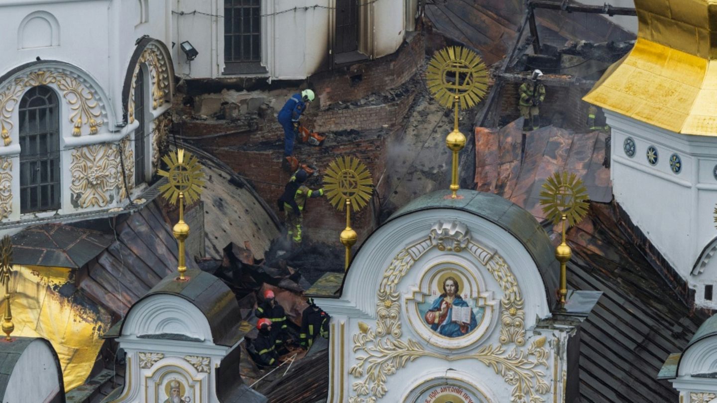 Nach russischen Angriffen: Höhlenkloster-Restaurierung in Kiew könnte zwei Jahre dauern