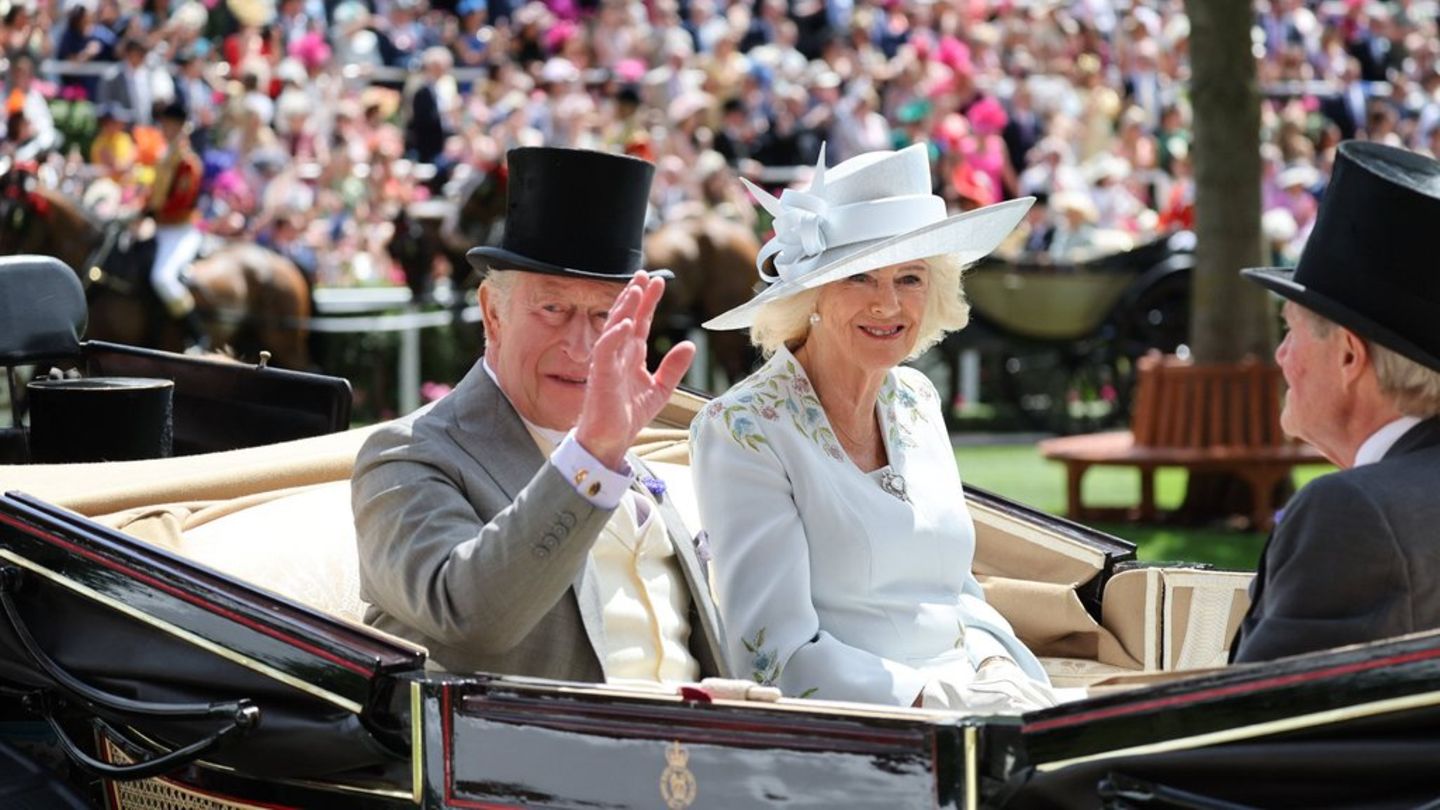 König Charles und Königin Camilla: Glanzvoller Auftritt beim Royal Ascot