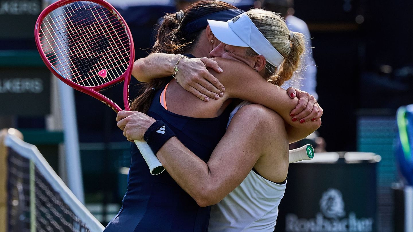Kerber tritt ab: In der Hitze - Kerber tanzt bei Abschiedsspiel zu „Atemlos“