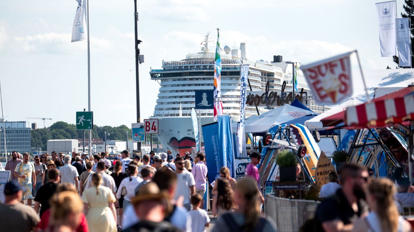 Regatta und Volksfest: Steinmeier gibt Signal - „Leinen los“ für 132. Kieler Woche