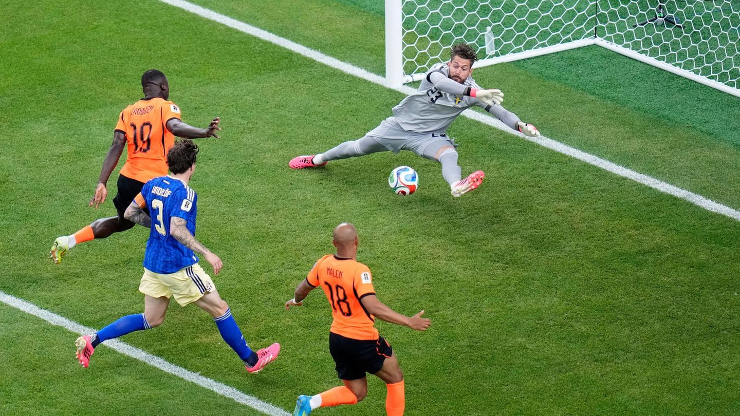 Newsblog zur Fußball-WM: Halbzeitstand: Niederlande – Schweden 2:0