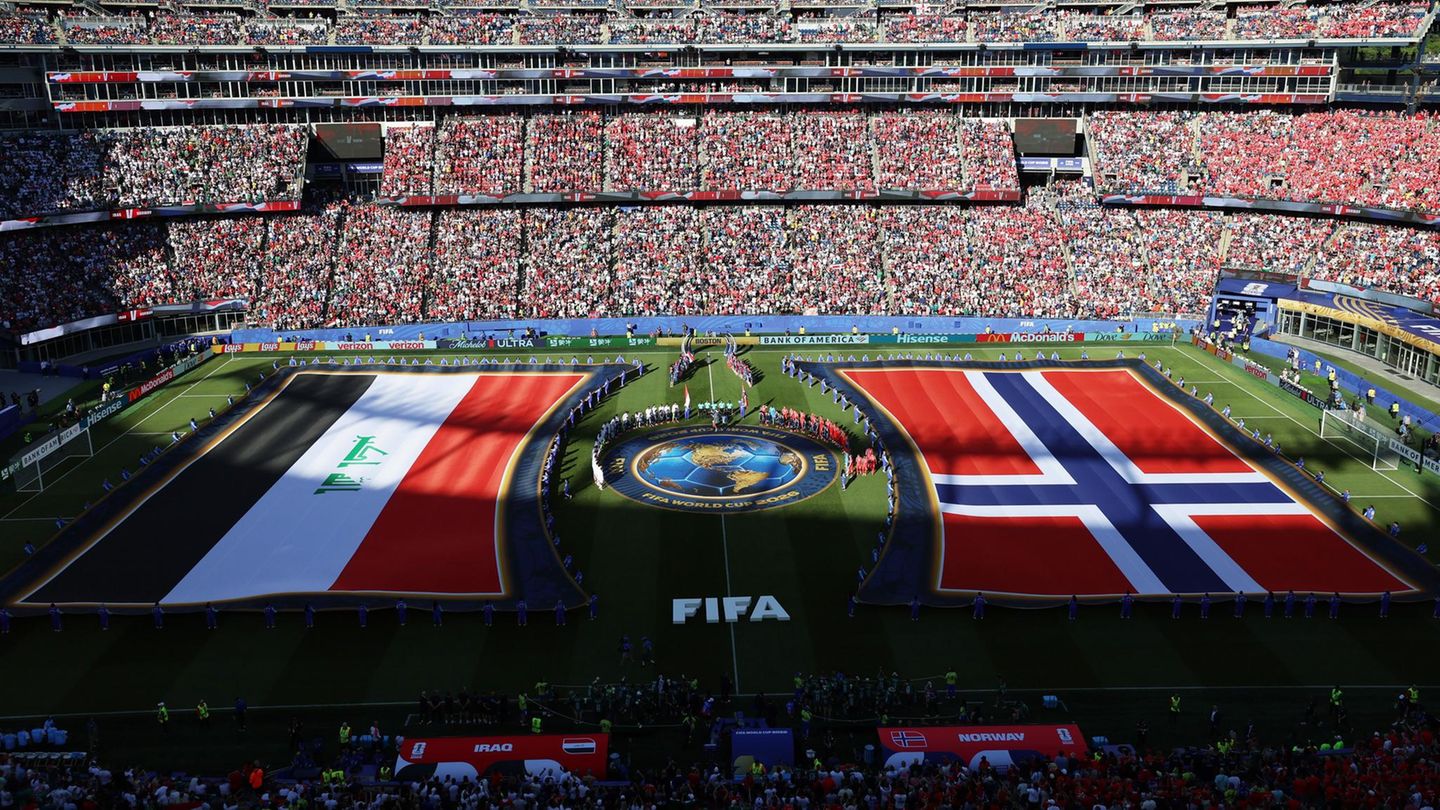 WM 2026: Warum wird Iraks Flagge vor den Spielen nicht auf den Boden gelegt?