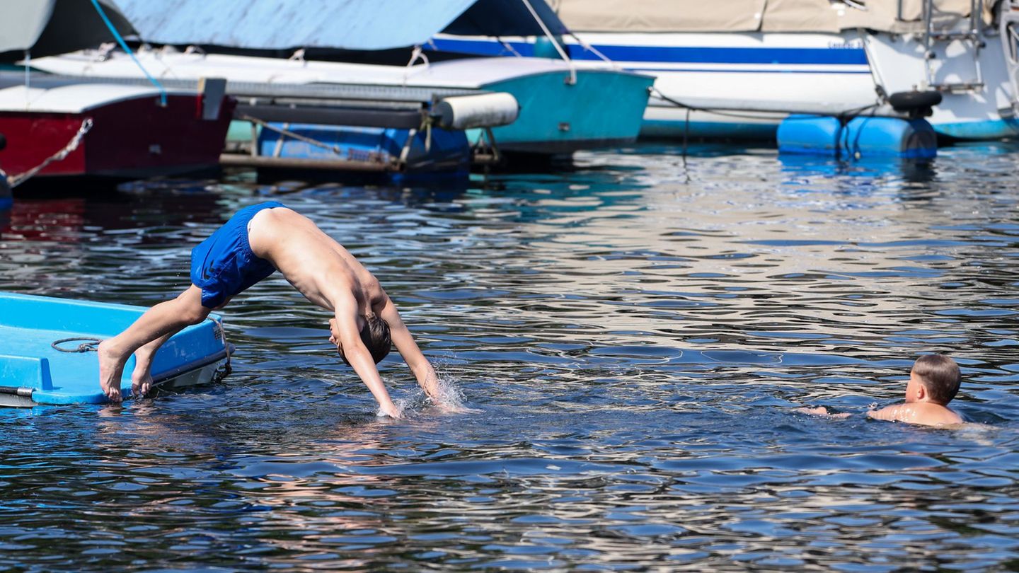 Wetter: Hitzewelle hält an – bis zu 39 Grad am Mittwoch