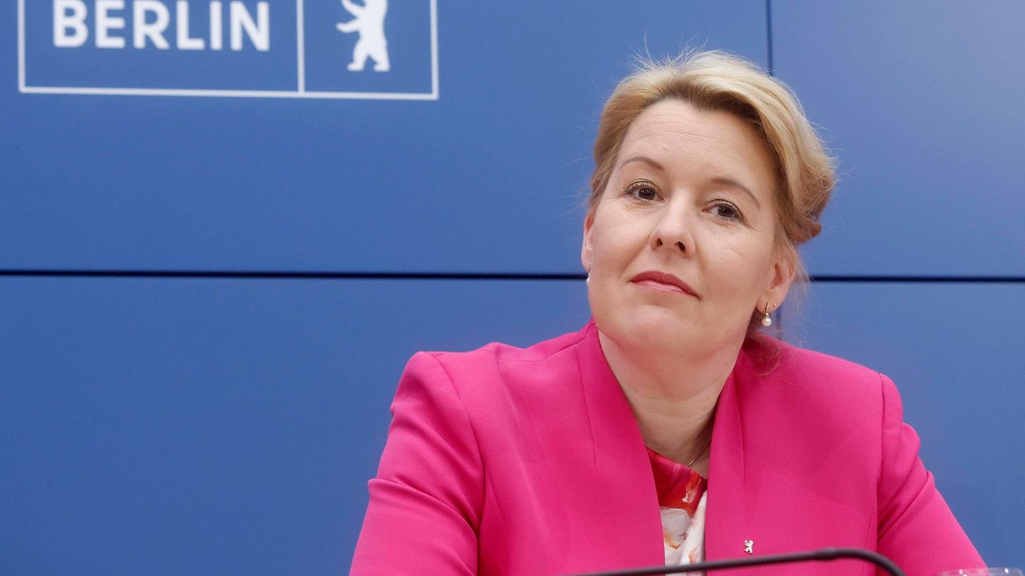 Franziska Giffey : „Ich sehe bei Friedrich Merz keinen Stolz auf dieses Land“