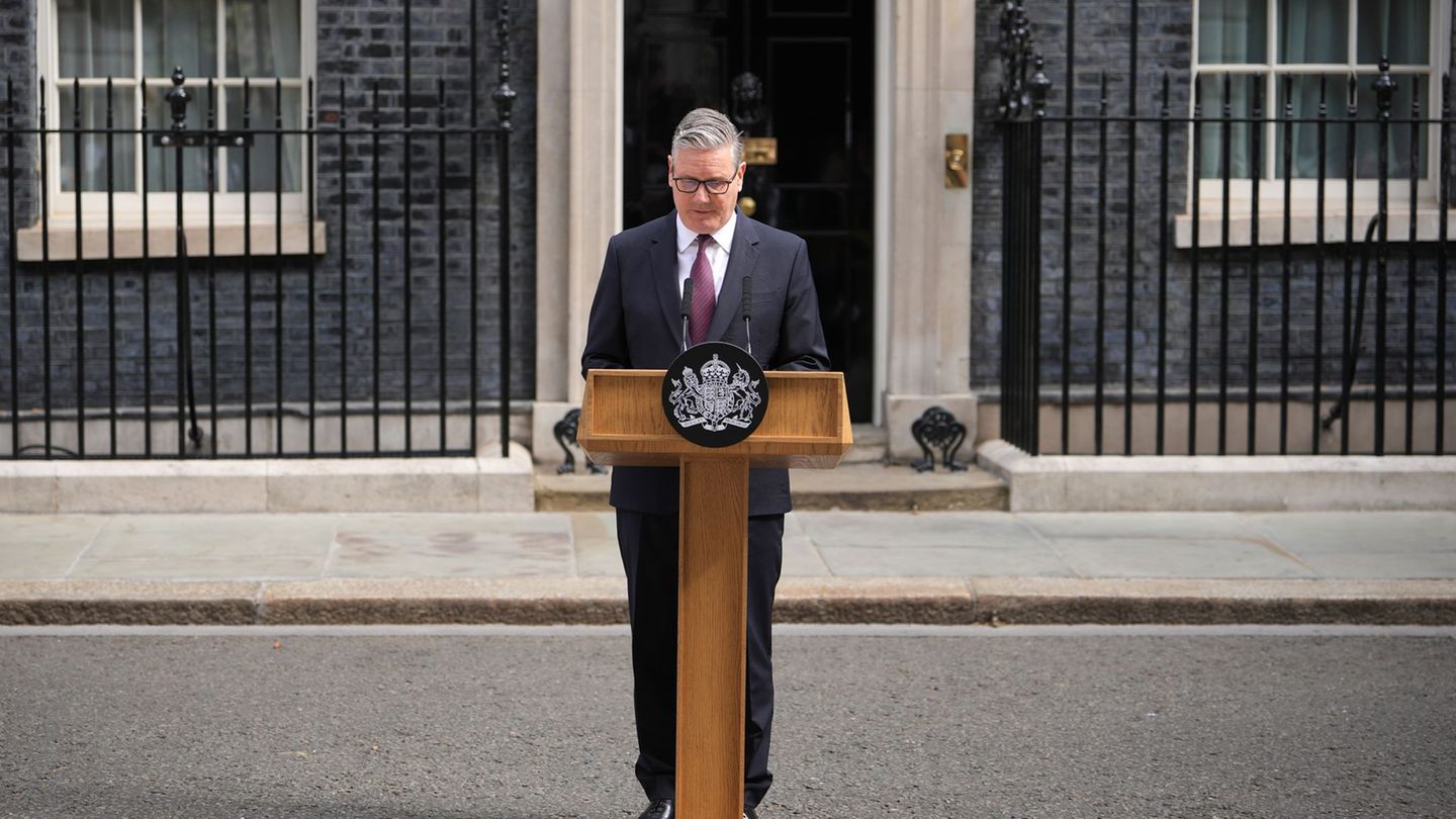Regierungskrise in London: Starmer macht Schluss: Briten brauchen neuen Premierminister