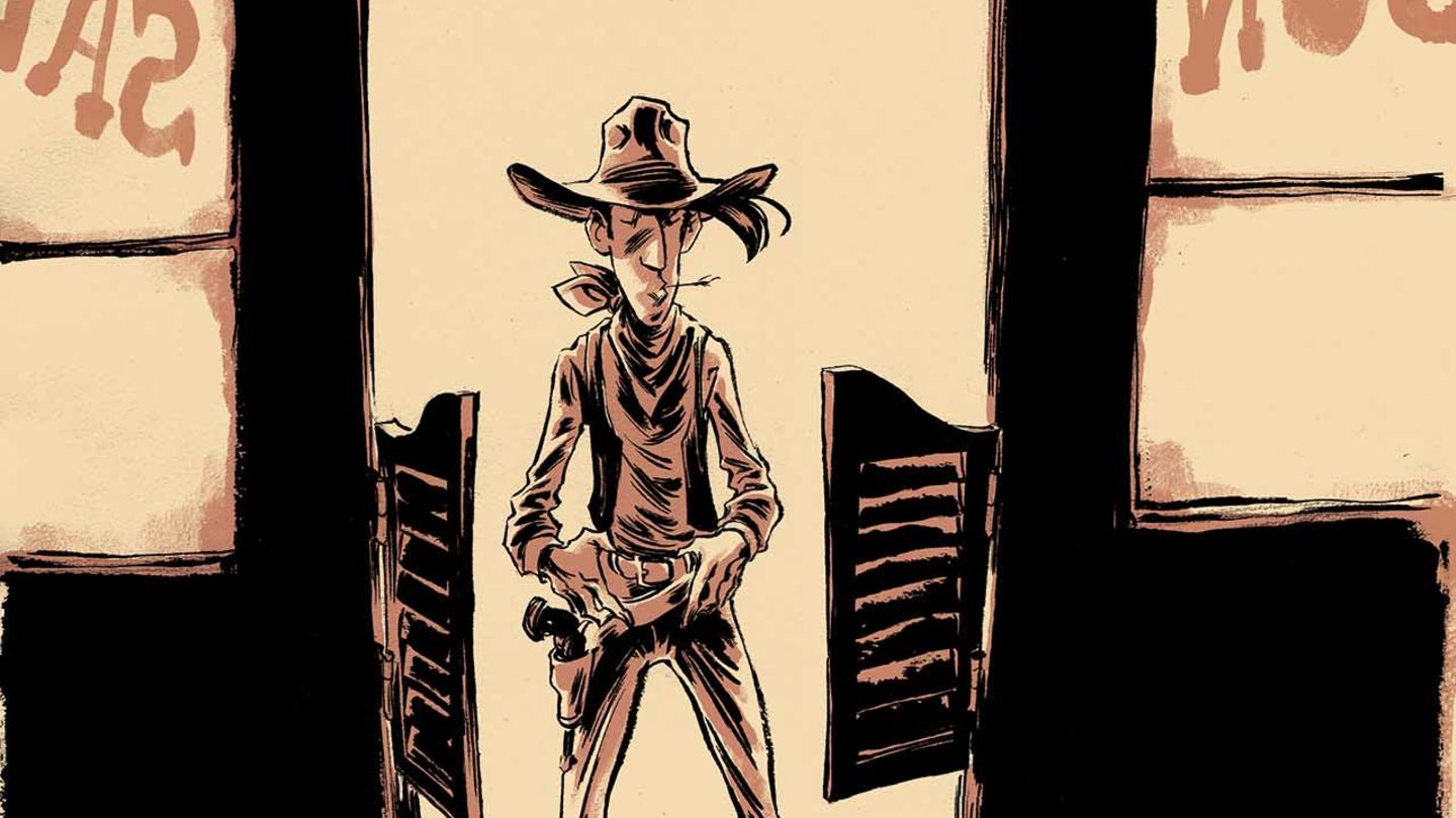 Zum 80. Geburtstag: Lucky Luke bringt den Brüdern Grimm amerikanische Märchen bei