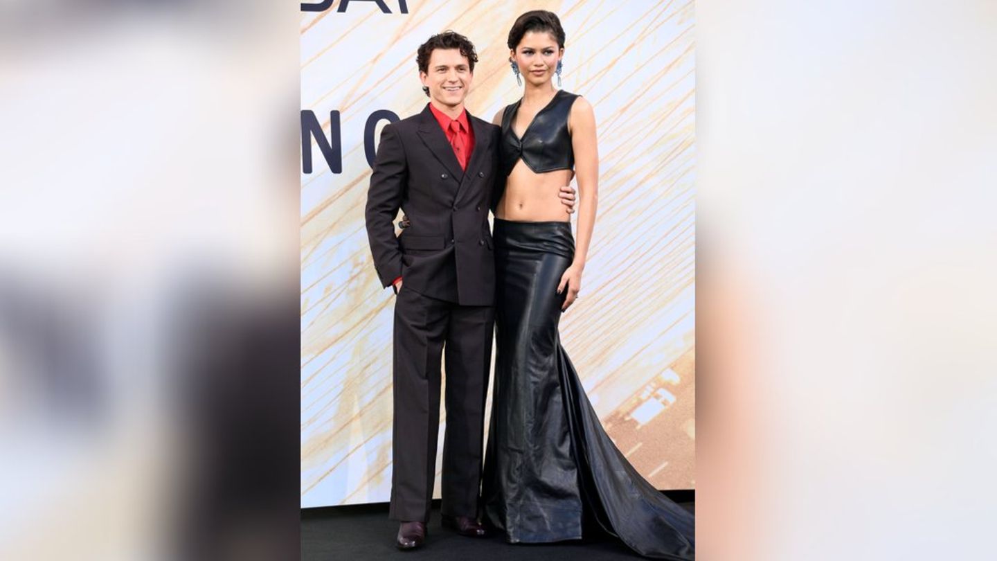 „Spider-Man"-Event in Berlin: Zendaya begeistert im sommerlichen Leder-Look