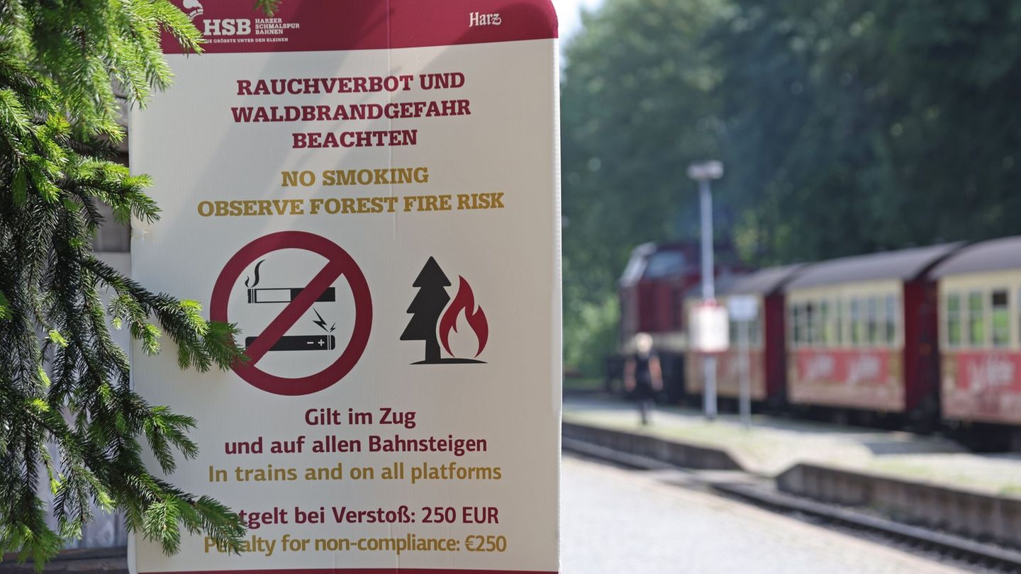 Wetter: Hohe Waldbrandgefahr in weiten Teilen Sachsen-Anhalts
