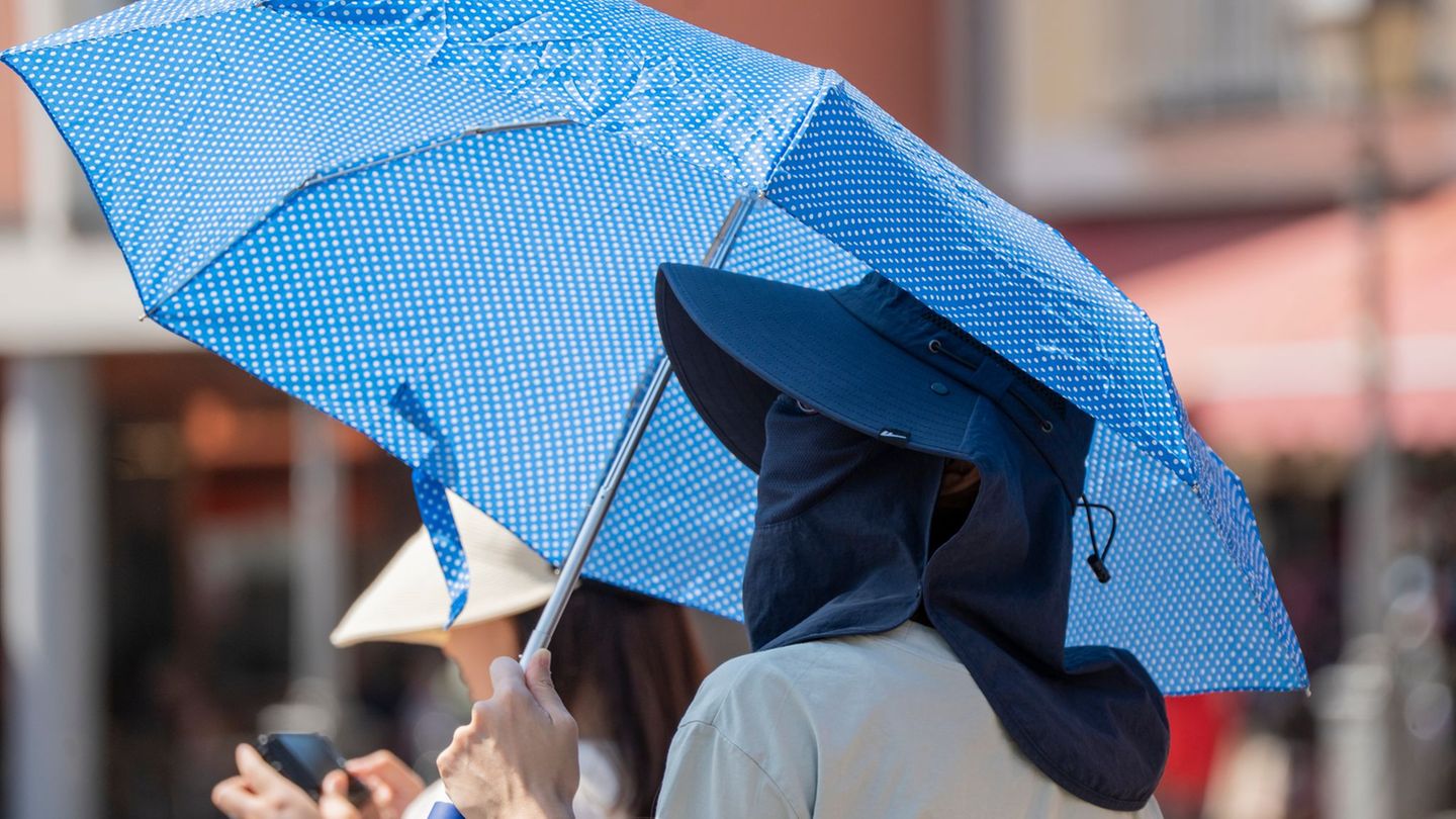 Wetter: Hitzewelle hält an: Hessen steuert auf 40 Grad zu