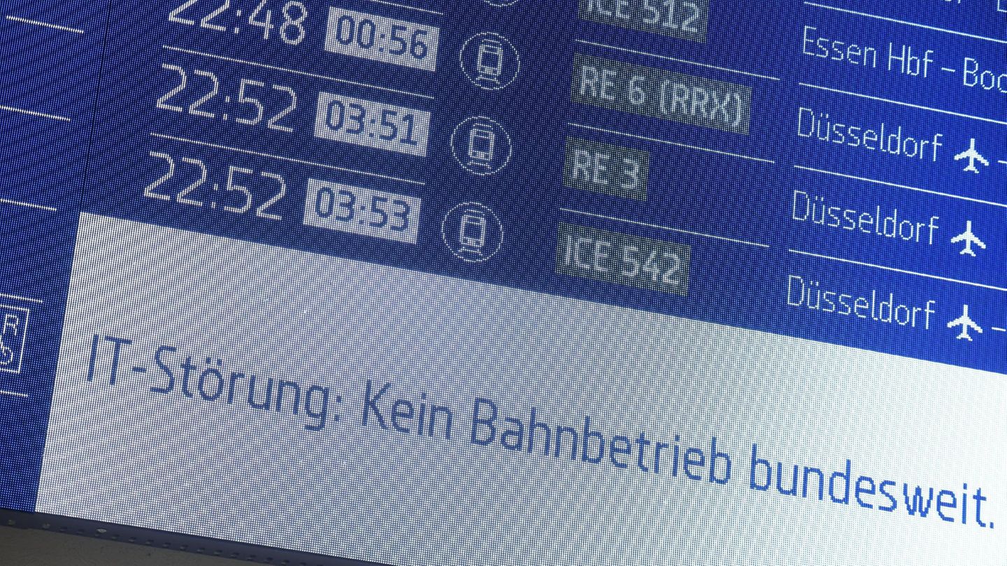 Bundesweite Störung: Totalausfall bei der Bahn – Einzelne erhalten 1200-Euro-Taxigutschein