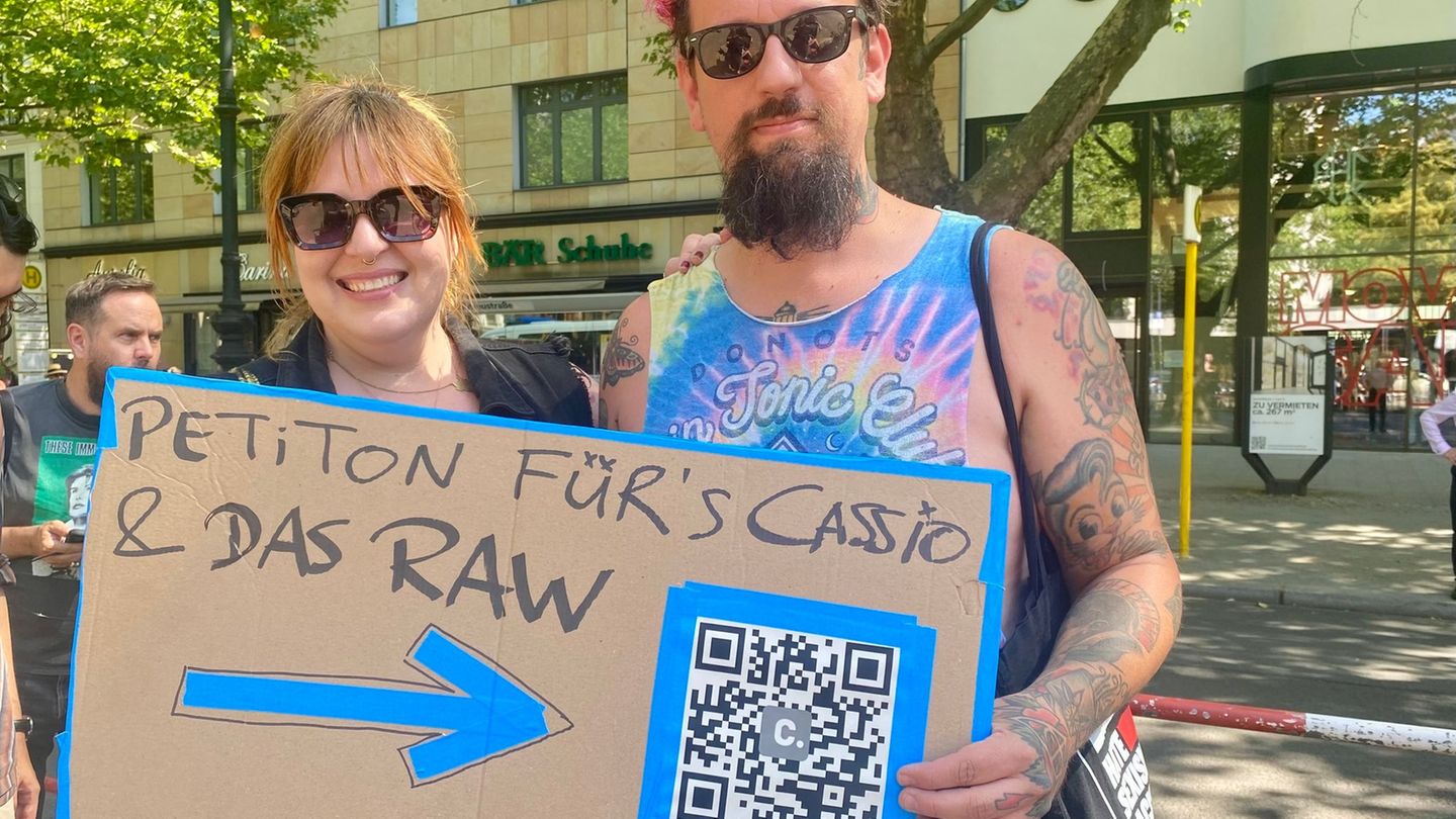 Kultur: Protest auf dem Ku'damm für Erhalt des RAW-Geländes